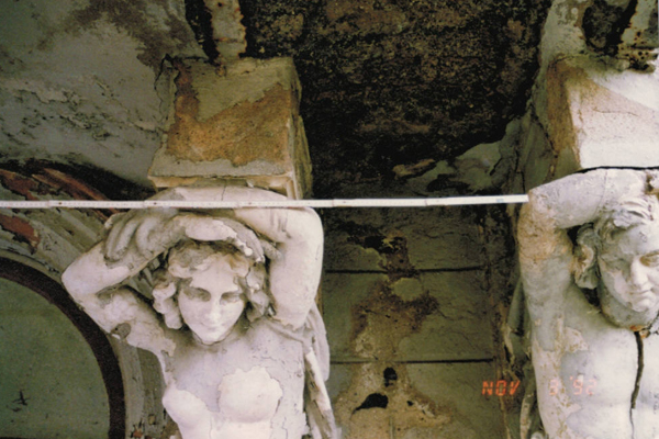 Schloß Balmoral Bad Ems - Atlanten Vorzustand